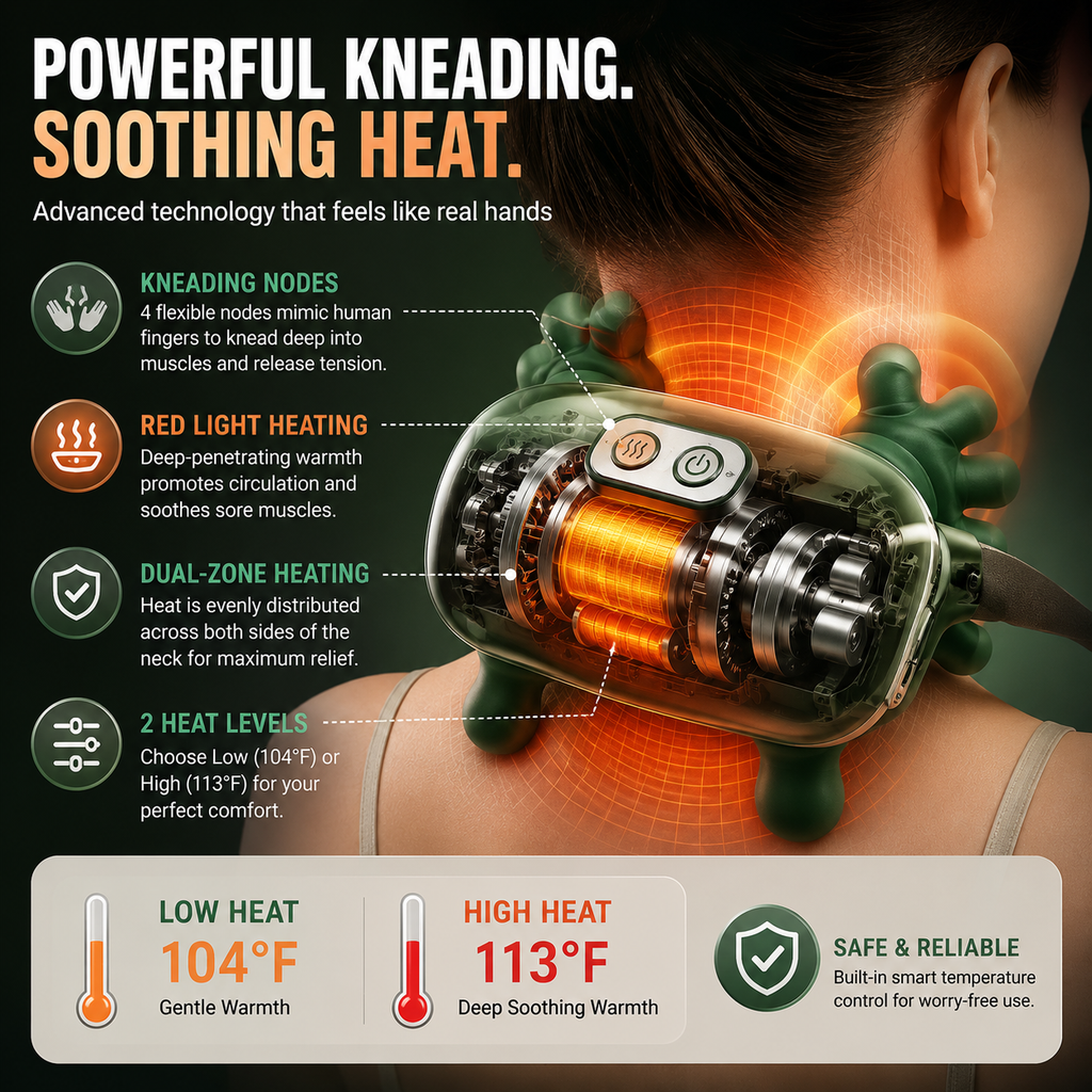Heated Neck & Shoulder Massager