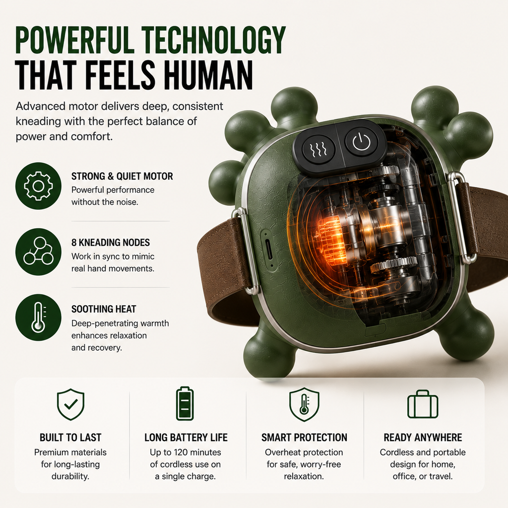 Heated Neck & Shoulder Massager