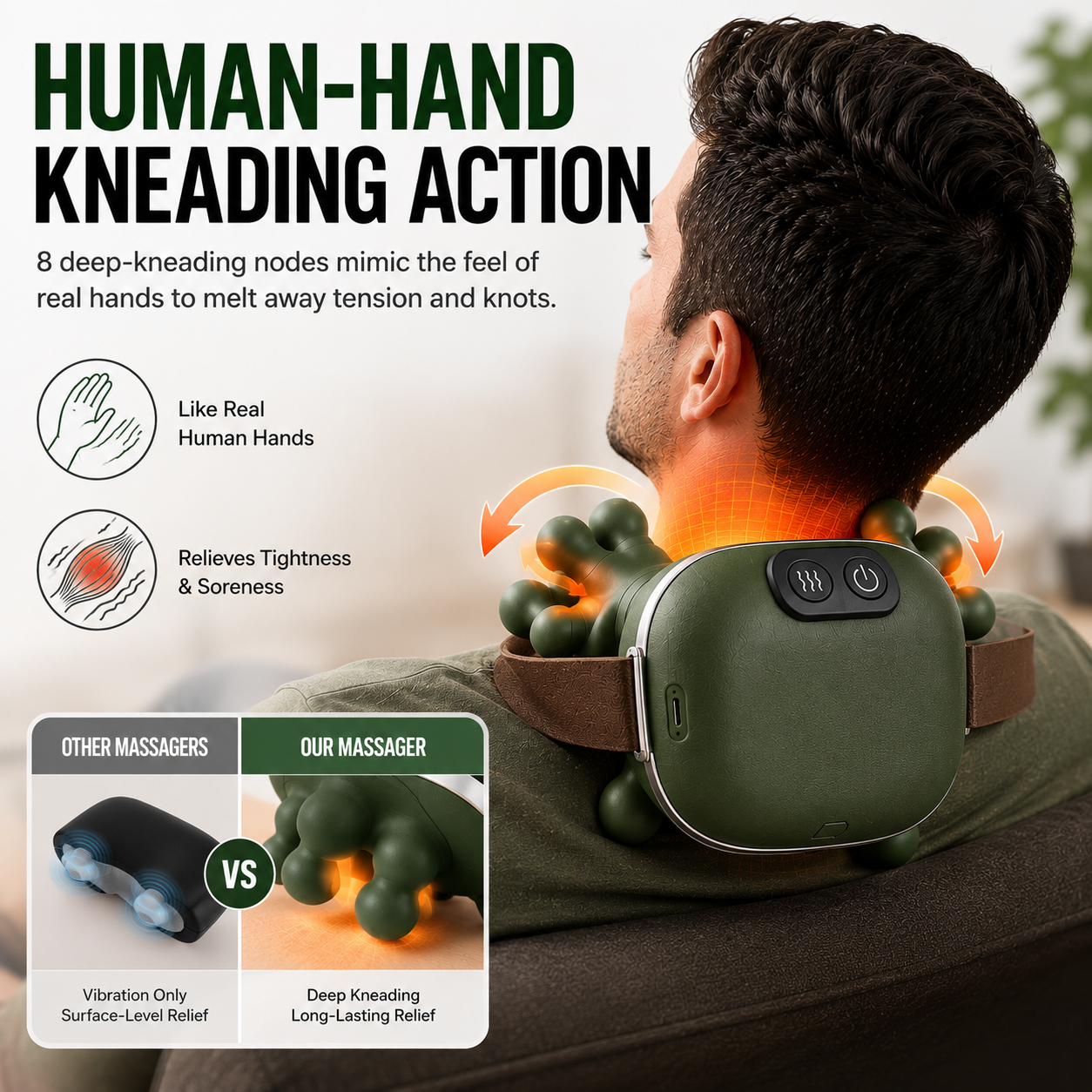 Heated Neck & Shoulder Massager