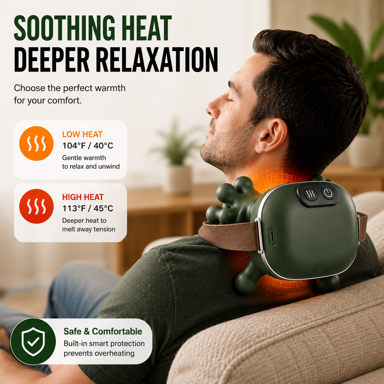 Heated Neck & Shoulder Massager
